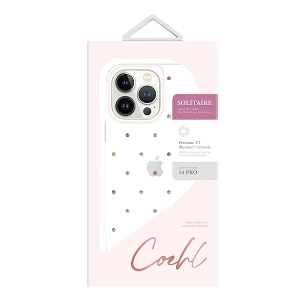 UNIQ Coehl Solitaire Dėklas Apple iPhone 14 Pro 6,1″ clear aprašymas - Prekės nuotrauka