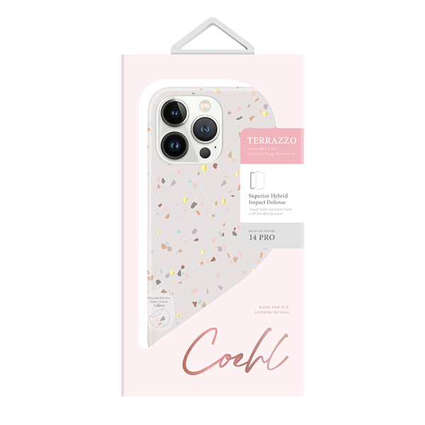 UNIQ Coehl Terrazzo Dėklas Apple iPhone 14 Pro 6,1″ sandstone aprašymas - Prekės nuotrauka UNIQ Coehl Terrazzo Dėklas Apple iPhone 14 Pro 6,1″ sandstone aprašymas - Prekės nuotrauka