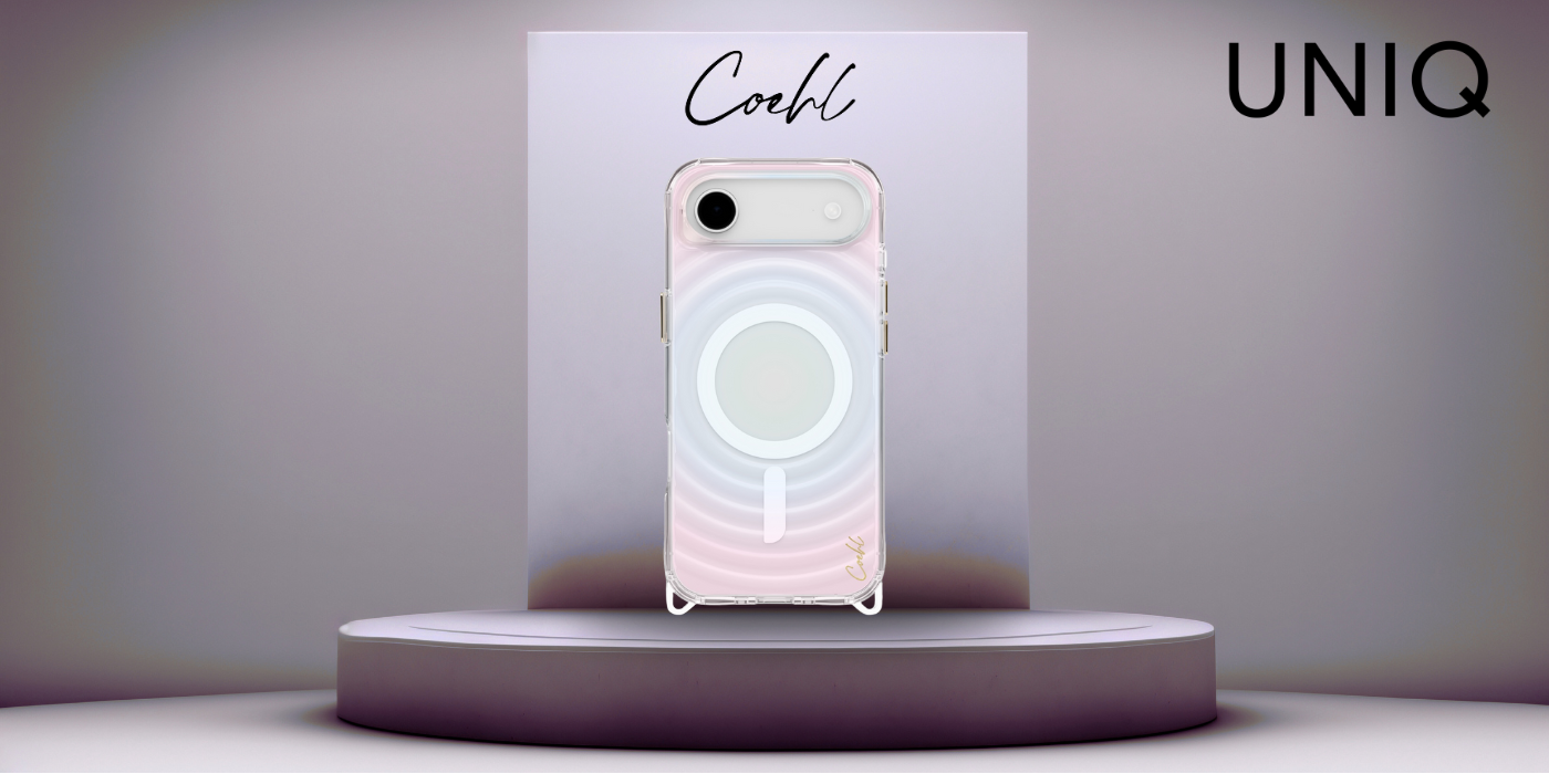 UNIQ Coehl Vela dėklas skirtas iPhone su magnetinio įkrovimo funkcija, opal spalvos aprašymas - Prekės nuotrauka