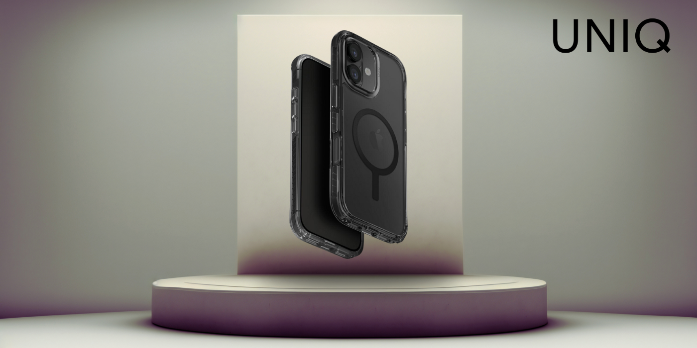 UNIQ Combat dėklas iPhone 17 Magclick – juodos spalvos aprašymas - Prekės nuotrauka