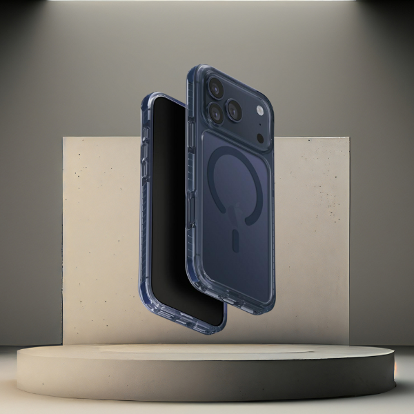 UNIQ Combat Dėklas iPhone 17 Pro Max Magclick Įkrovimas Mėlynas aprašymas - Prekės nuotrauka