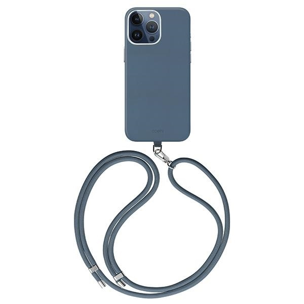 UNIQ dėklas Coehl Muse iPhone 15 Pro Max 6.7″ Magnetic Charging mėlynas/safyro mėlyna aprašymas - Prekės nuotrauka