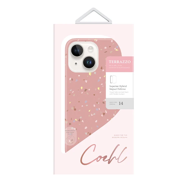 UNIQ dėklas Coehl Terrazzo Apple iPhone 14 / 15/ 13 6,1 UNIQ dėklas Coehl Terrazzo Apple iPhone 14 / 15/ 13 6,1
