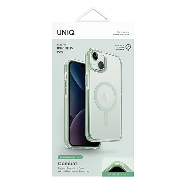 UNIQ dėklas Combat Apple iPhone 15 Plus / 14Plus 6.7
