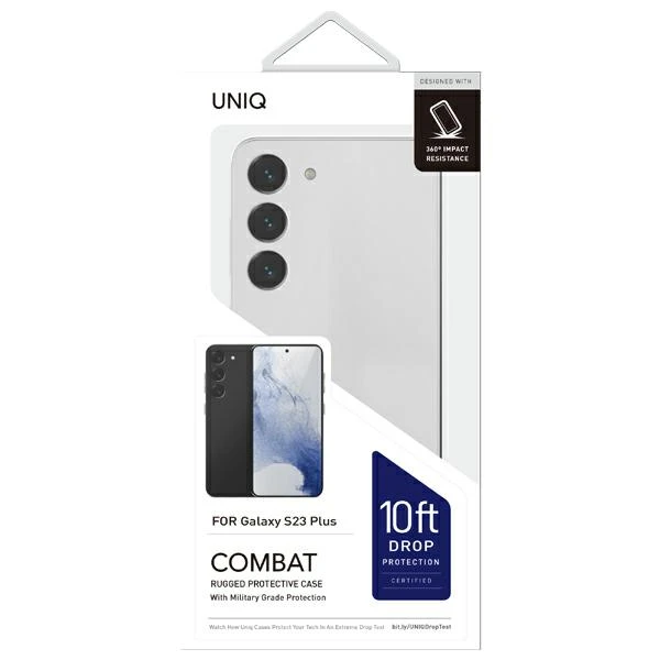 UNIQ dėklas Combat Samsung Galaxy S23+ S916juodos spalvos aprašymas - Prekės nuotrauka UNIQ dėklas Combat Samsung Galaxy S23+ S916juodos spalvos aprašymas - Prekės nuotrauka