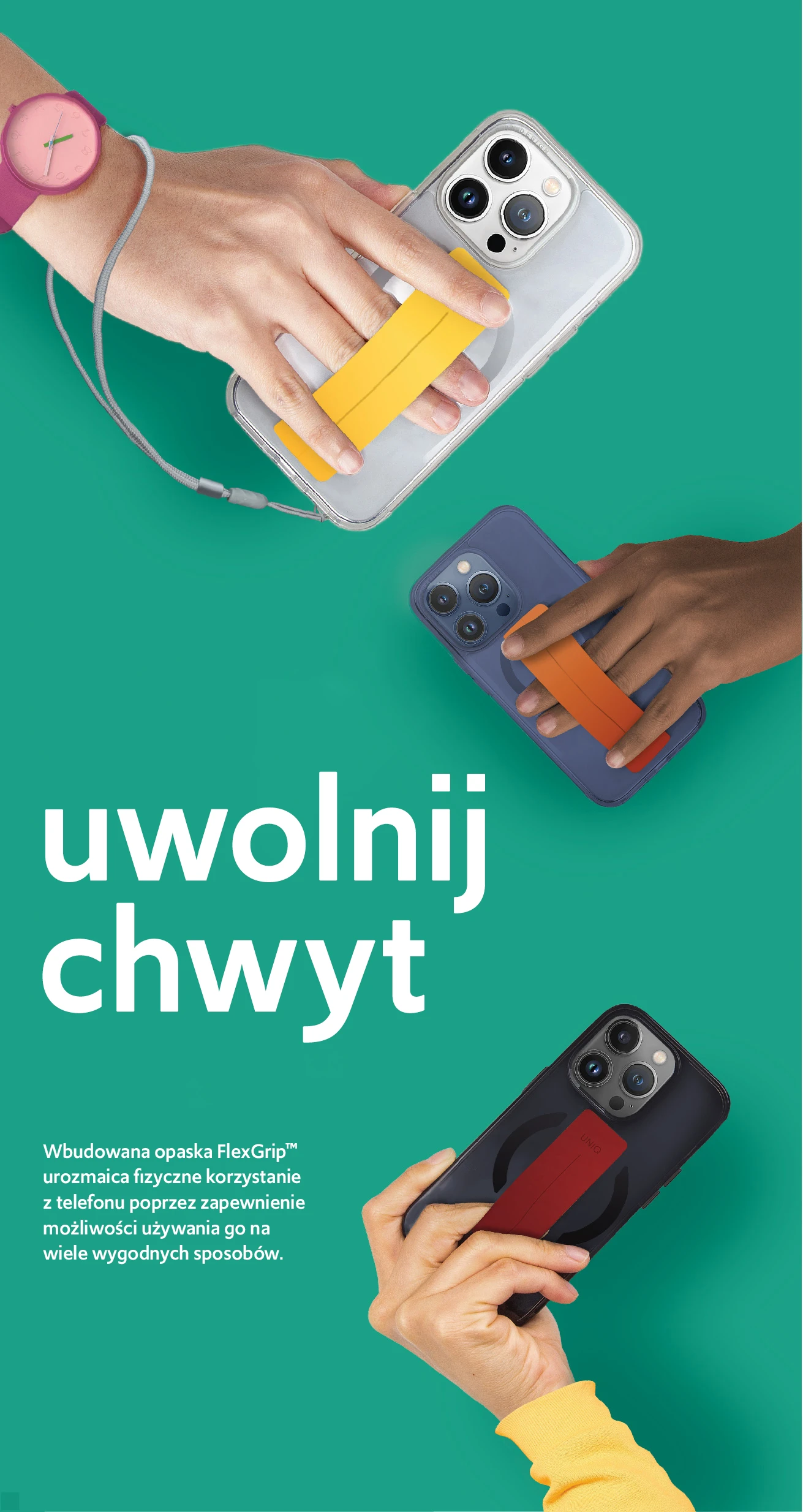 UNIQ dėklas Heldro Mag Apple iPhone 15 Pro Max 6.7
