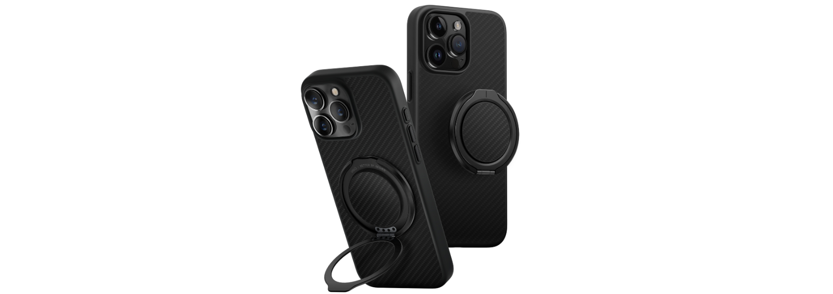 UNIQ dėklas Keva Air iPhone 16 Pro Max 6.9″ Magclick Charging anglies juodos spalvos aprašymas - Prekės nuotrauka