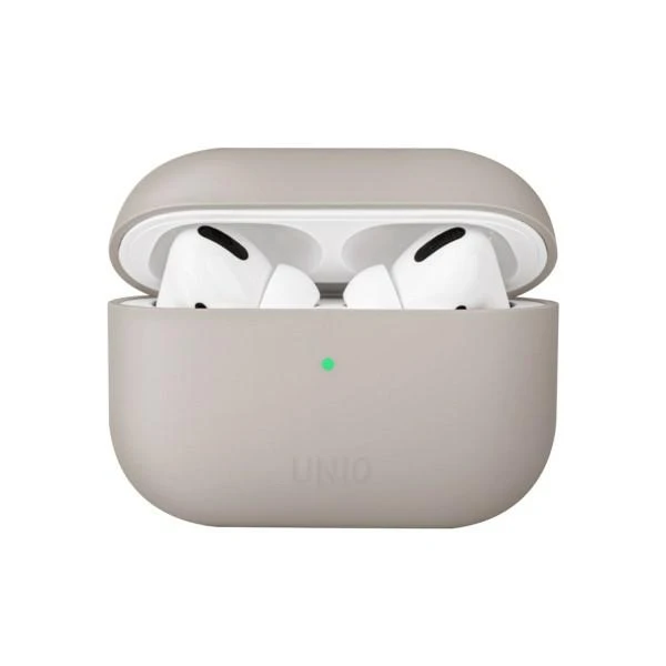 UNIQ dėklas Lino AirPods Pro Silicone gelsvas aprašymas - Prekės nuotrauka