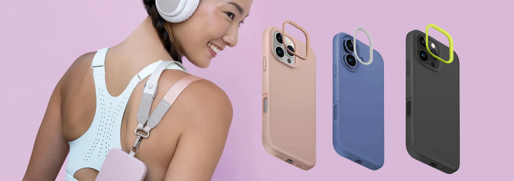 UNIQ dėklas Lino Hue Apple iPhone 16 Pro 6.3 UNIQ dėklas Lino Hue Apple iPhone 16 Pro 6.3