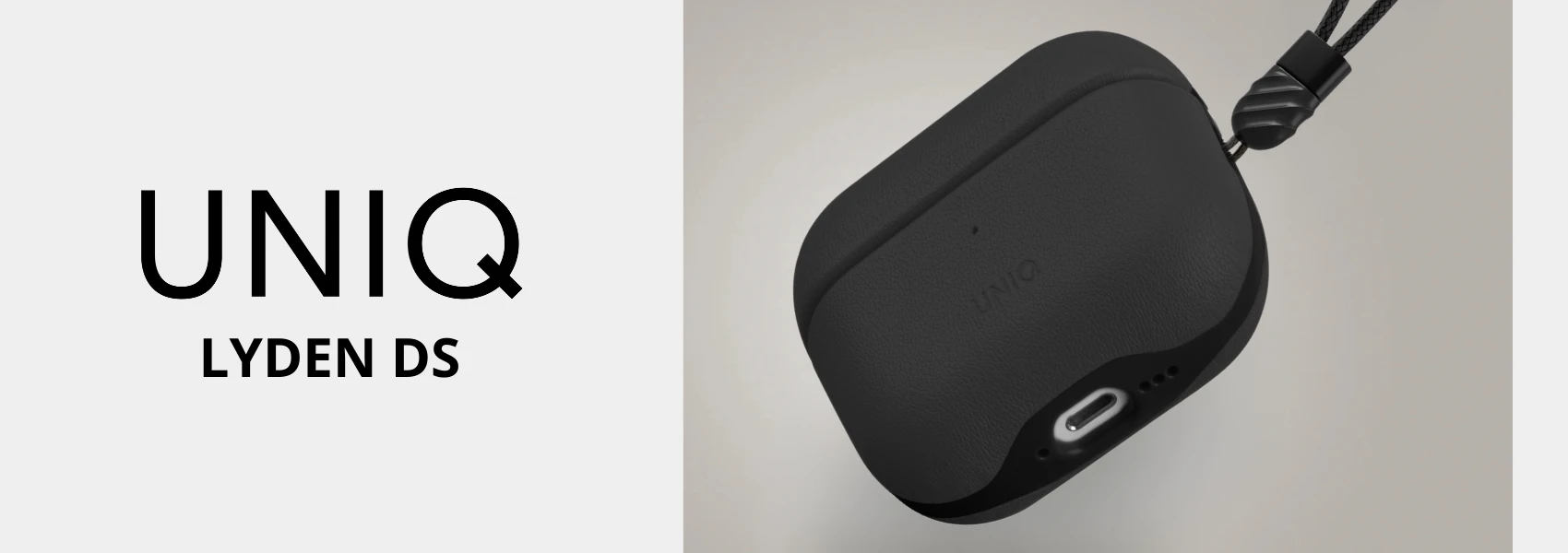 UNIQ dėklas Lyden DS AirPods 4 dallas juodas aprašymas - Prekės nuotrauka UNIQ dėklas Lyden DS AirPods 4 dallas juodas aprašymas - Prekės nuotrauka