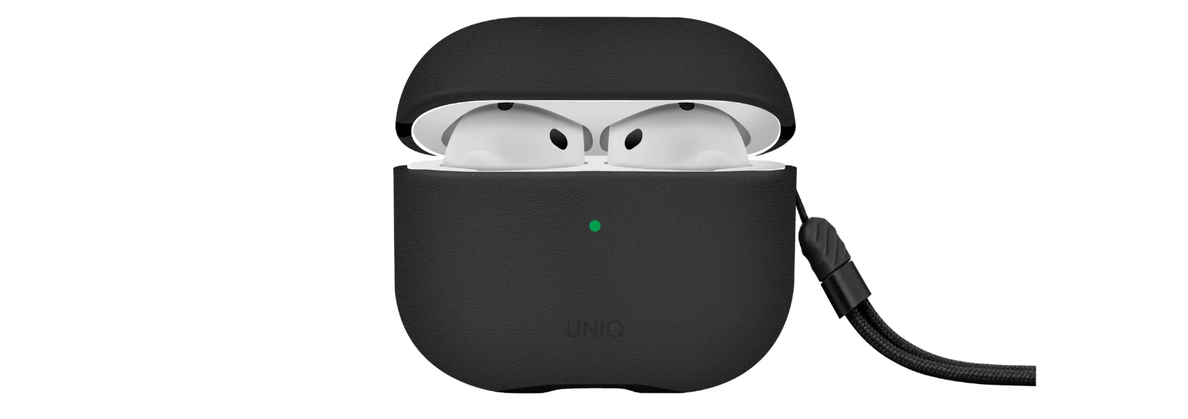 UNIQ dėklas Lyden DS AirPods 4 dallas juodas aprašymas - Prekės nuotrauka UNIQ dėklas Lyden DS AirPods 4 dallas juodas aprašymas - Prekės nuotrauka