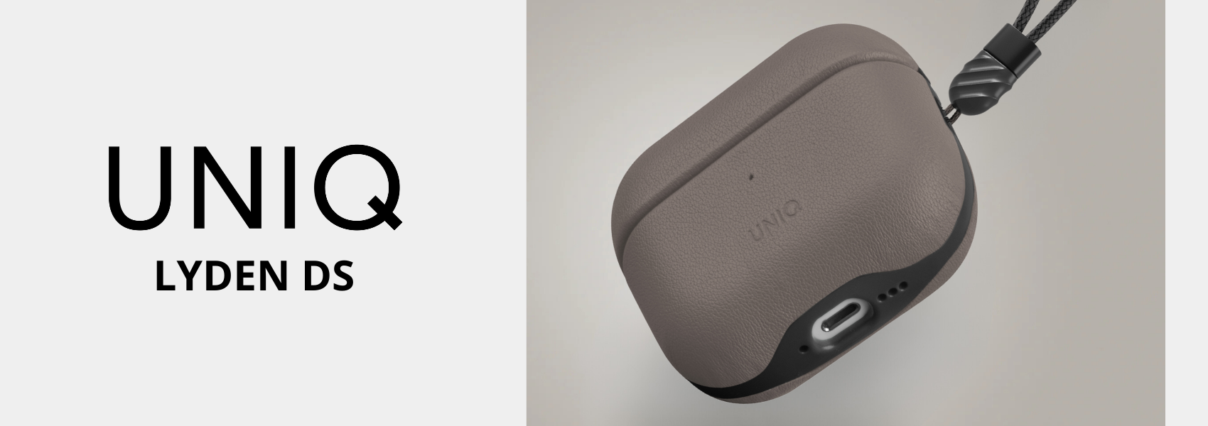 UNIQ dėklas Lyden DS AirPods 4 flint pilkos spalvos aprašymas - Prekės nuotrauka UNIQ dėklas Lyden DS AirPods 4 flint pilkos spalvos aprašymas - Prekės nuotrauka