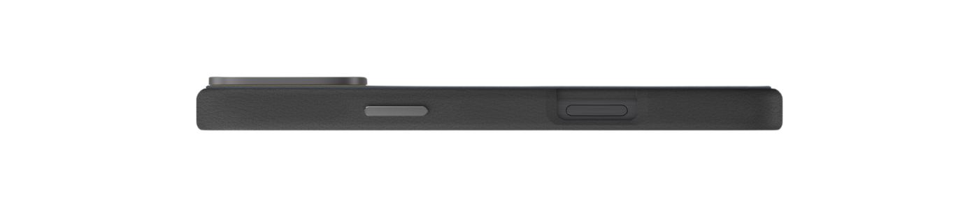 UNIQ dėklas Lyden DS iPhone 16 Pro 6.3″ Magclick Charging, išplautos mėlynos ir juodos spalvos aprašymas - Prekės nuotrauka
