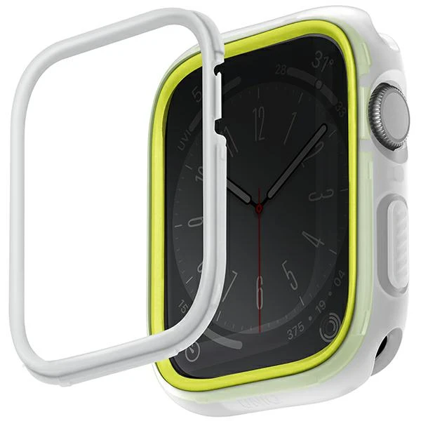 UNIQ dėklas Moduo Apple Watch Series 4/5/6/7/8/9/SE/SE2 44/45mm baltos spalvos aprašymas - Prekės nuotrauka UNIQ dėklas Moduo Apple Watch Series 4/5/6/7/8/9/SE/SE2 44/45mm baltos spalvos aprašymas - Prekės nuotrauka