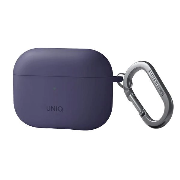 UNIQ dėklas Nexo AirPods Pro 2 gen + EarHooks Silicone (2022/2023) violetinės spalvos aprašymas - Prekės nuotrauka UNIQ dėklas Nexo AirPods Pro 2 gen + EarHooks Silicone (2022/2023) violetinės spalvos aprašymas - Prekės nuotrauka