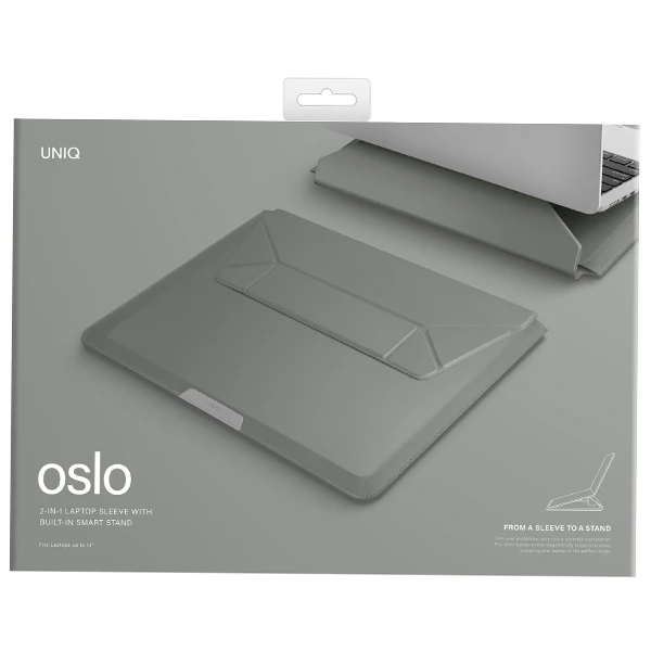 UNIQ dėklas Oslo nešiojamo kompiuterio dėklas 14 UNIQ dėklas Oslo nešiojamo kompiuterio dėklas 14