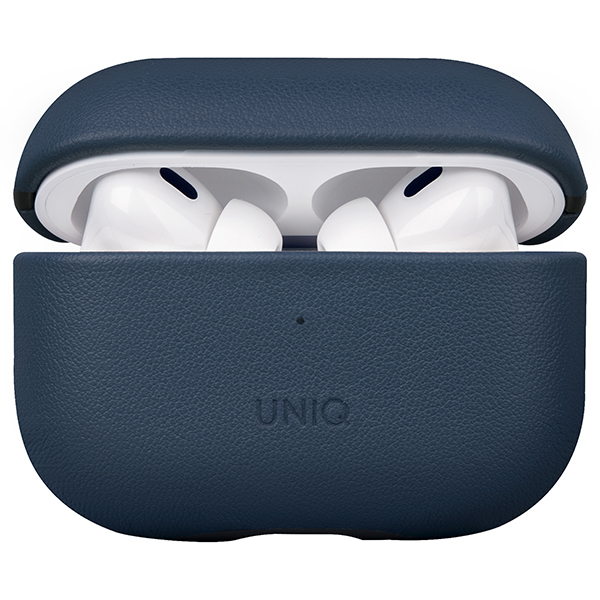 UNIQ Dėklas Terra AirPods Pro 2 gen. natūralios odos (2022/2023) pace mėlynos spalvos aprašymas - Prekės nuotrauka