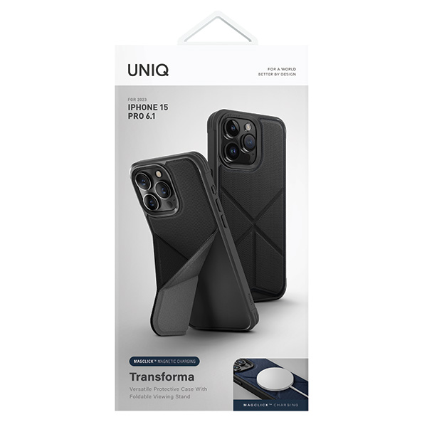 UNIQ dėklas Transforma iPhone 15 Pro 6.1