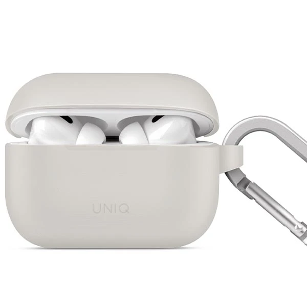 UNIQ dėklas Vencer AirPods Pro 2 gen.silikoninis (2022/2023) pilkos spalvos aprašymas - Prekės nuotrauka