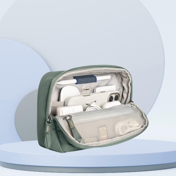 UNIQ Denver Tech Kit Pouch 2.5L žalias aprašymas - Prekės nuotrauka