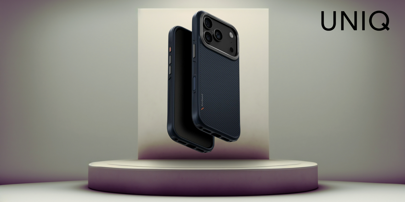 UNIQ Keva dėklas, skirtas iPhone 17 Pro, su Magclick įkrovimo funkcija, mėlynas aprašymas - Prekės nuotrauka