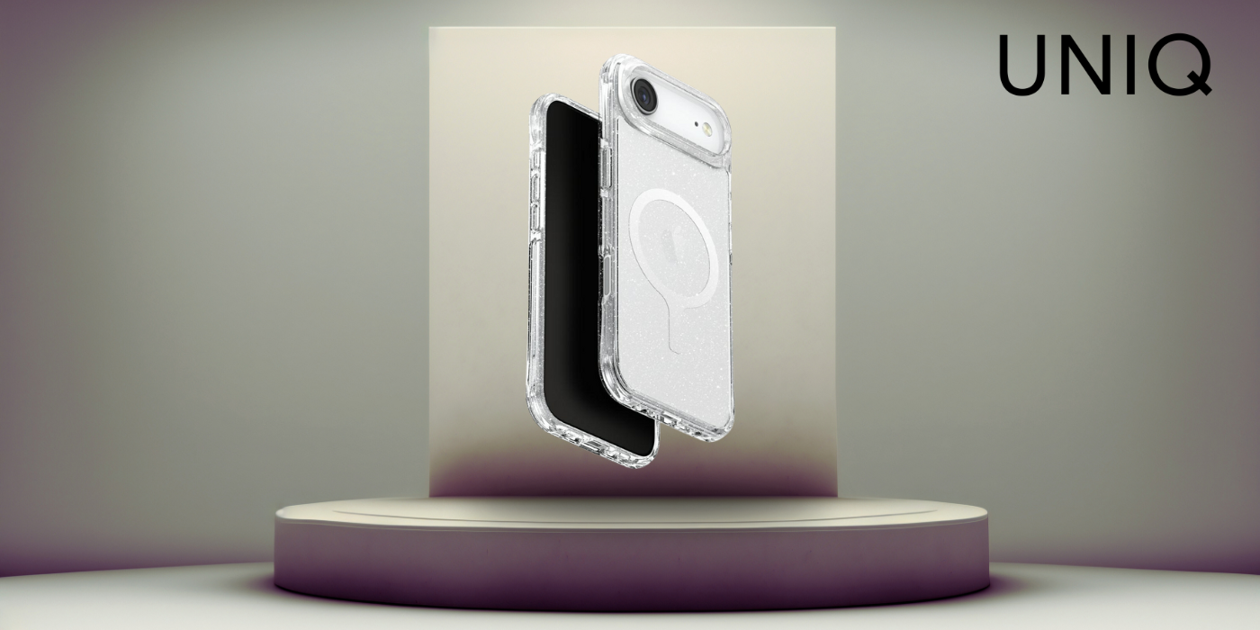 UNIQ LifePro Xtreme Dėklas Apple iPhone Air Magclick Charging skaidrus/Glitter aprašymas - Prekės nuotrauka