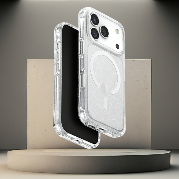 UNIQ LifePro Xtreme Dėklas Apple iPhone 17 Pro Magclick Charging skaidrus/Glitter aprašymas - Prekės nuotrauka UNIQ LifePro Xtreme Dėklas Apple iPhone 17 Pro Magclick Charging skaidrus/Glitter aprašymas - Prekės nuotrauka