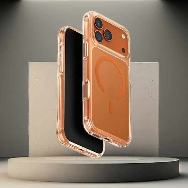 UNIQ LifePro Xtreme Dėklas iPhone 17 Pro Max Magclick įkrovimui Oranžinė aprašymas - Prekės nuotrauka