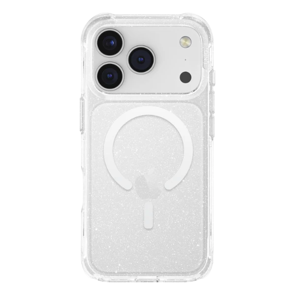 UNIQ LifePro Xtreme dėklas skirtas Apple iPhone 17 Pro Magclick Charging Clear/Glitter aprašymas - Prekės nuotrauka UNIQ LifePro Xtreme dėklas skirtas Apple iPhone 17 Pro Magclick Charging Clear/Glitter aprašymas - Prekės nuotrauka