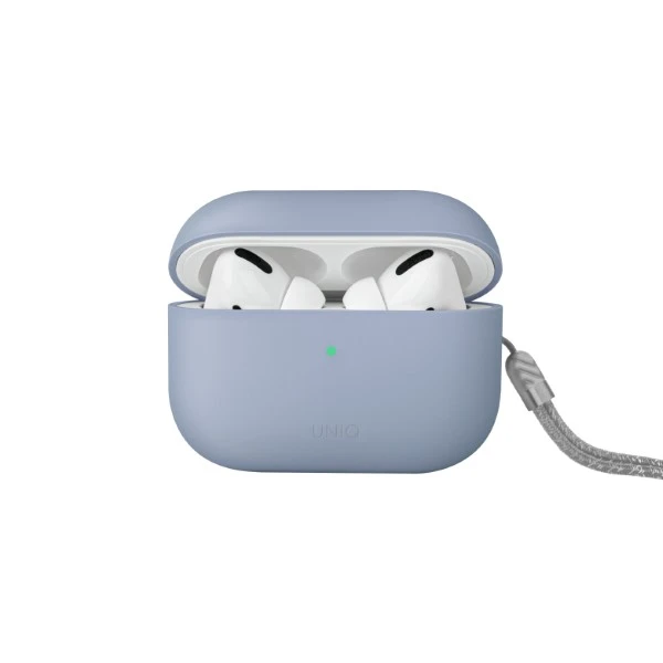 UNIQ Lino dėklas AirPods Pro 2 gen Silicone arctic mėlynas aprašymas - Prekės nuotrauka
