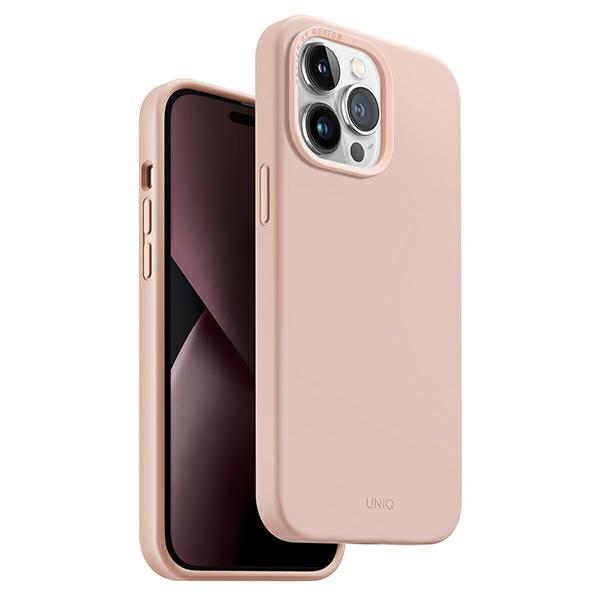 UNIQ Lino Dėklas Apple iPhone 14 Pro 6,1″ rožinės spalvos blush aprašymas - Prekės nuotrauka UNIQ Lino Dėklas Apple iPhone 14 Pro 6,1″ rožinės spalvos blush aprašymas - Prekės nuotrauka