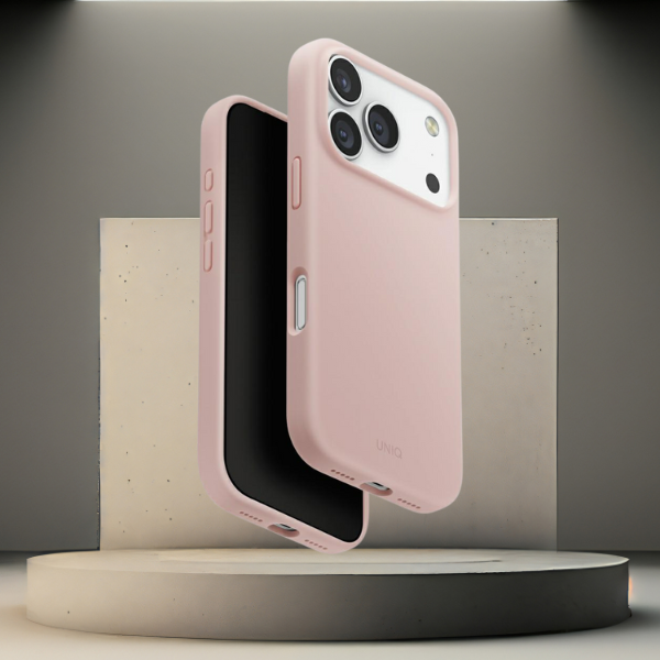 UNIQ Lino Dėklas Apple iPhone 17 Pro Magclick Charging rožinės spalvos aprašymas - Prekės nuotrauka UNIQ Lino Dėklas Apple iPhone 17 Pro Magclick Charging rožinės spalvos aprašymas - Prekės nuotrauka