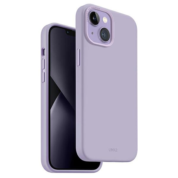 UNIQ Lino dėklas iPhone 14 Plus / 15 Plus 6,7″ alyvinės spalvos aprašymas - Prekės nuotrauka