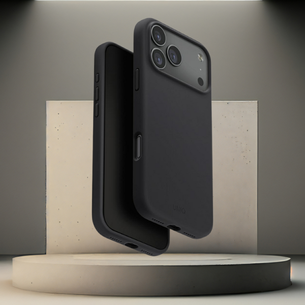 UNIQ Lino Dėklas iPhone 17 Pro Magclick Įkrovimas Pilkas aprašymas - Prekės nuotrauka