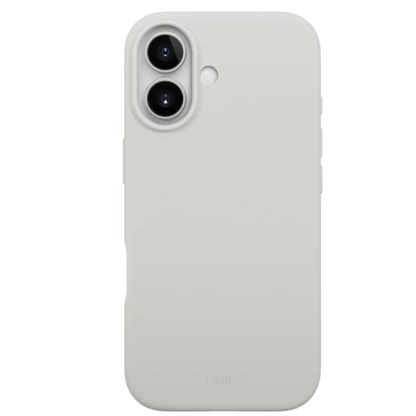 UNIQ Lino dėklas skirtas Apple iPhone 17 Magclick Charging Light pilkos spalvos aprašymas - Prekės nuotrauka UNIQ Lino dėklas skirtas Apple iPhone 17 Magclick Charging Light pilkos spalvos aprašymas - Prekės nuotrauka