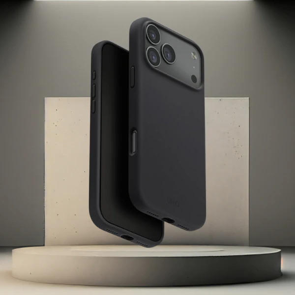 UNIQ Lino dėklas skirtas Apple iPhone 17 Pro Magclick Charging pilkos spalvos aprašymas - Prekės nuotrauka UNIQ Lino dėklas skirtas Apple iPhone 17 Pro Magclick Charging pilkos spalvos aprašymas - Prekės nuotrauka