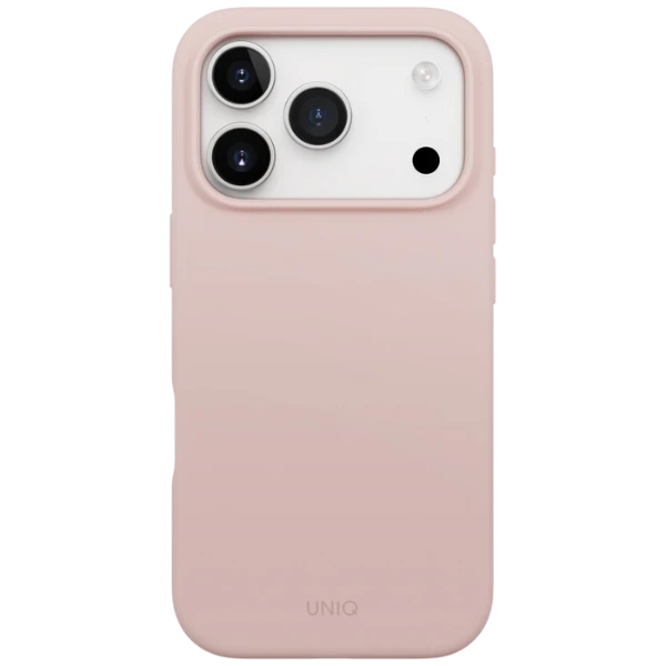 UNIQ Lino dėklas skirtas Apple iPhone 17 Pro Magclick Charging rožinės spalvos aprašymas - Prekės nuotrauka UNIQ Lino dėklas skirtas Apple iPhone 17 Pro Magclick Charging rožinės spalvos aprašymas - Prekės nuotrauka