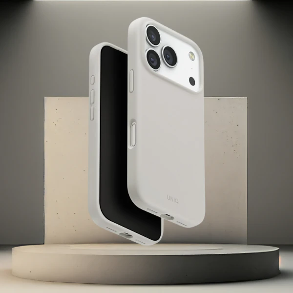 UNIQ Lino dėklas skirtas Apple iPhone 17 Pro Magclick Charging Light pilkos spalvos aprašymas - Prekės nuotrauka UNIQ Lino dėklas skirtas Apple iPhone 17 Pro Magclick Charging Light pilkos spalvos aprašymas - Prekės nuotrauka