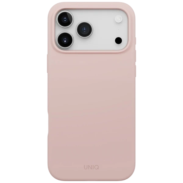 UNIQ Lino dėklas skirtas Apple iPhone 17 Pro Max Magclick Charging rožinės spalvos aprašymas - Prekės nuotrauka UNIQ Lino dėklas skirtas Apple iPhone 17 Pro Max Magclick Charging rožinės spalvos aprašymas - Prekės nuotrauka