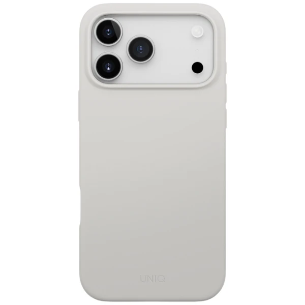 UNIQ Lino dėklas skirtas Apple iPhone 17 Pro Max Magclick Charging Light pilkos spalvos aprašymas - Prekės nuotrauka UNIQ Lino dėklas skirtas Apple iPhone 17 Pro Max Magclick Charging Light pilkos spalvos aprašymas - Prekės nuotrauka