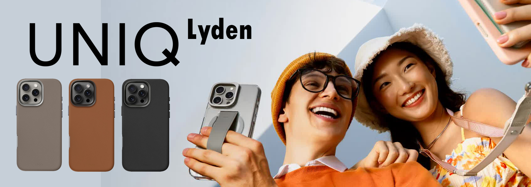 UNIQ Lyden dėklas iPhone 16 Plus 6.7″ Magclick Charging juodos spalvos Dallas juodos spalvos aprašymas - Prekės nuotrauka