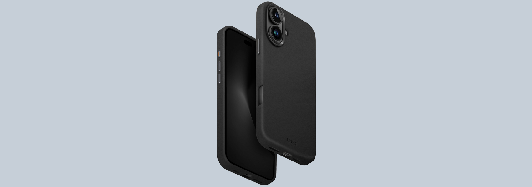 UNIQ Lyden dėklas iPhone 16 Plus 6.7″ Magclick Charging juodos spalvos Dallas juodos spalvos aprašymas - Prekės nuotrauka