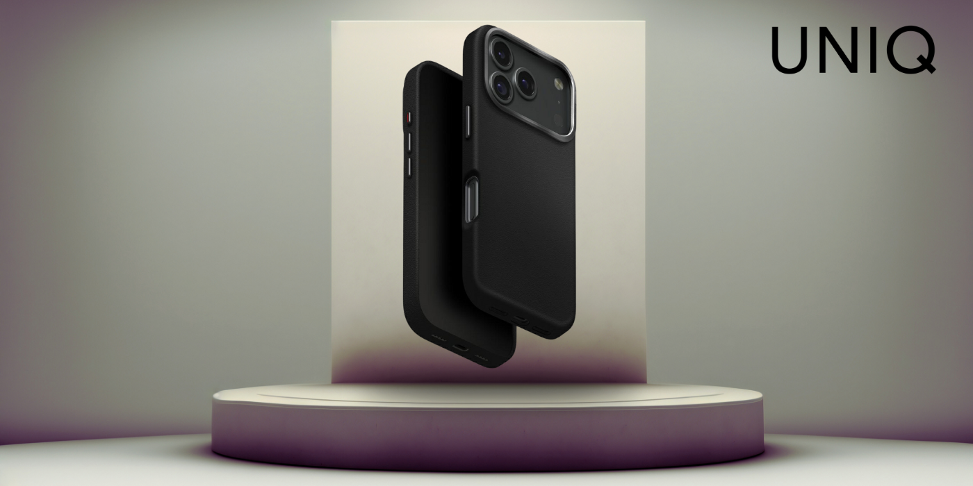 UNIQ Lyden dėklas, skirtas iPhone 17 Pro, su Magclick įkrovimo funkcija, juodas aprašymas - Prekės nuotrauka