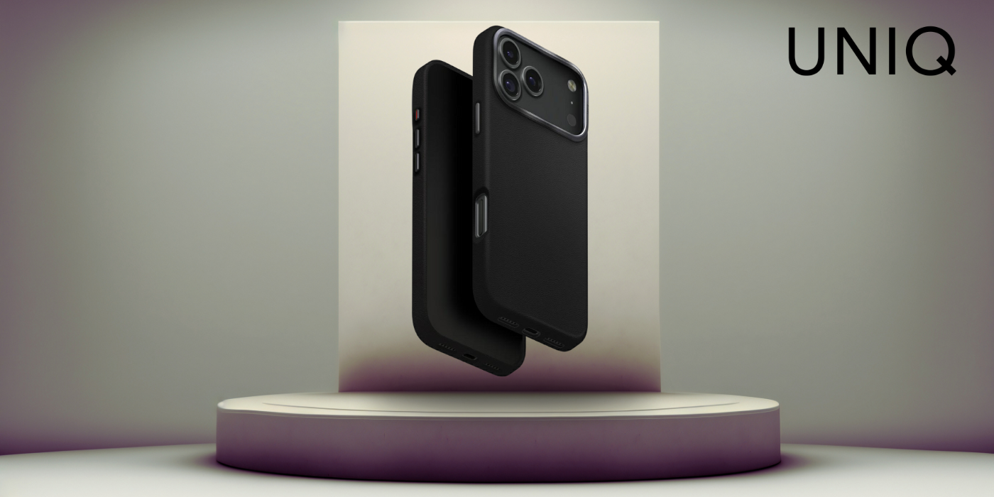 UNIQ Lyden dėklas, skirtas iPhone 17 Pro Max, su Magclick įkrovimu, juodas aprašymas - Prekės nuotrauka
