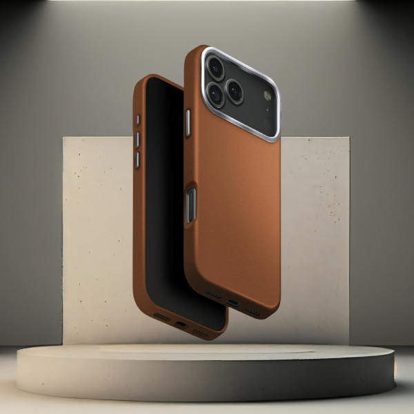 UNIQ Lyden dėklas, skirtas iPhone 17 Pro Max, su Magclick įkrovimu, karamelės spalvos aprašymas - Prekės nuotrauka