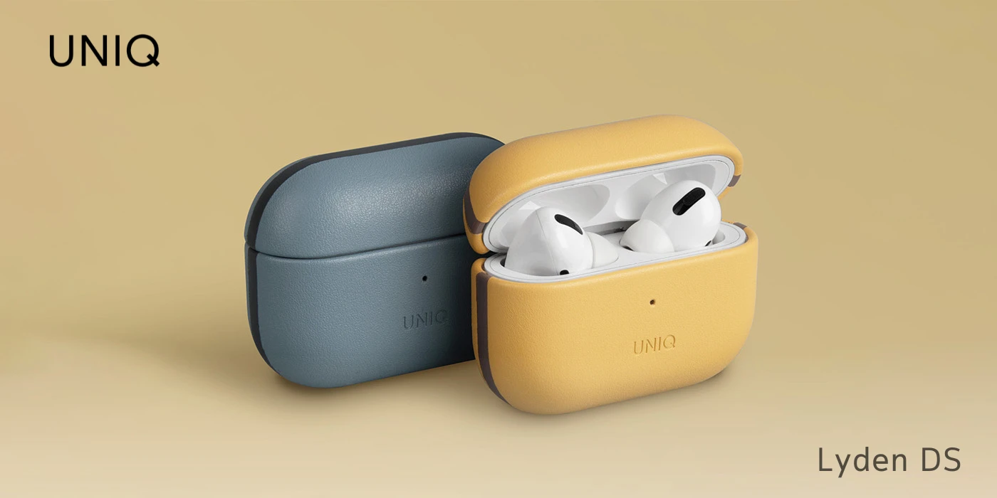 UNIQ Lyden DS AirPods Pro 2 gen (2022/2023) beige-žalias/ivory-lichen žalias dėklas aprašymas - Prekės nuotrauka