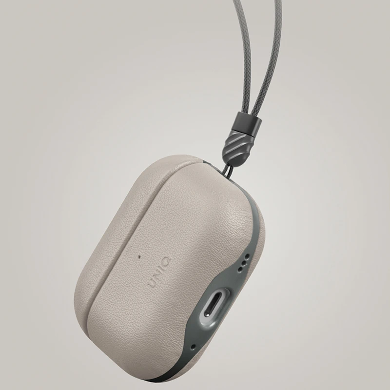 UNIQ Lyden DS AirPods Pro 2 gen (2022/2023) beige-žalias/ivory-lichen žalias dėklas aprašymas - Prekės nuotrauka