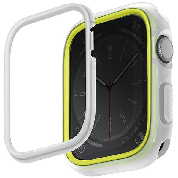 UNIQ Moduo Dėklas Apple Watch Series 4/5/6/7/8/9/SE/SE2/SE3 40/41 mm lime-baltos spalvos aprašymas - Prekės nuotrauka UNIQ Moduo Dėklas Apple Watch Series 4/5/6/7/8/9/SE/SE2/SE3 40/41 mm lime-baltos spalvos aprašymas - Prekės nuotrauka
