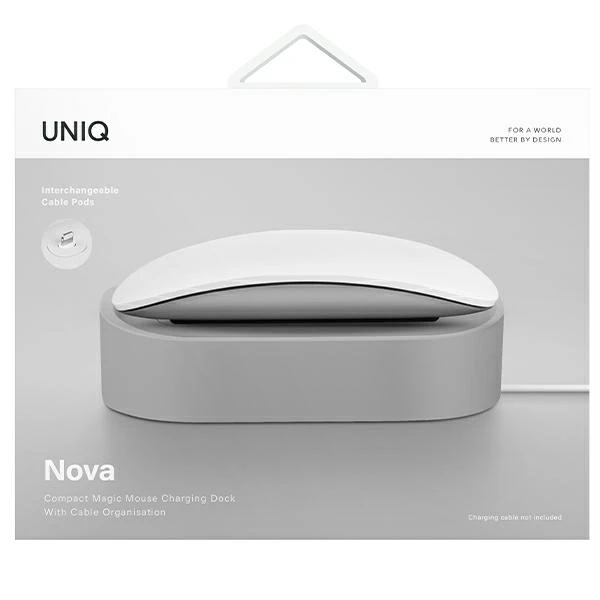 Kilimėlis UNIQ Nova įkrovimo stotelė Magic Mouse pilka aprašymas - Prekės nuotrauka Kilimėlis UNIQ Nova įkrovimo stotelė Magic Mouse pilka aprašymas - Prekės nuotrauka