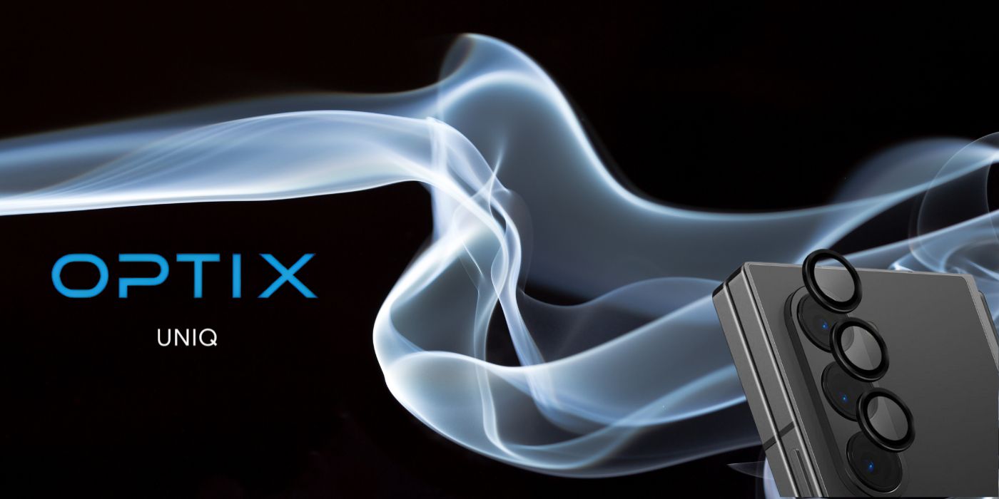 UNIQ Optix aliumininis kameros objektyvo apsauginis stikliukas Samsung Z Fold6 F956 blizgios juodos spalvos kameros objektyvo apsauginis stikliukas su aprašymas - Prekės nuotrauka